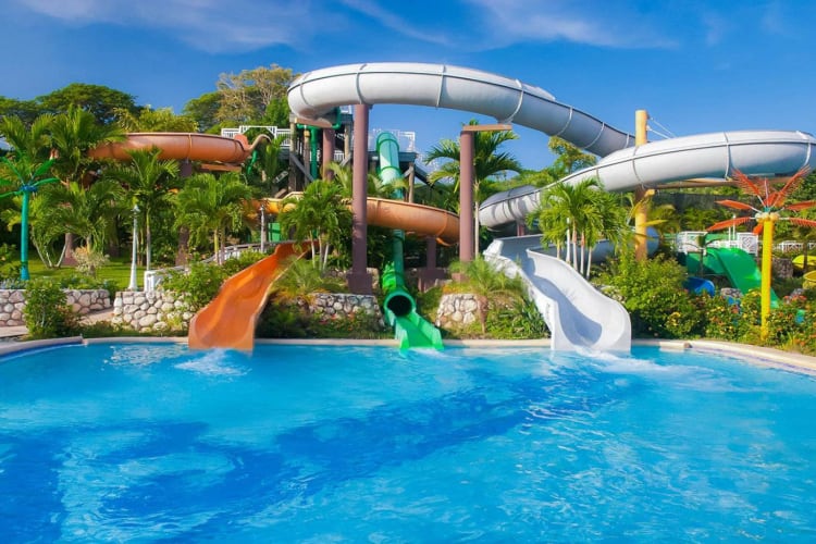 Waterslides